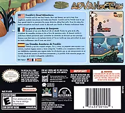 Image n° 2 - boxback : Franklin's Great Adventures